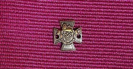 Worcestershire Medal Service: Victoria Cross Ribbon Emblem
