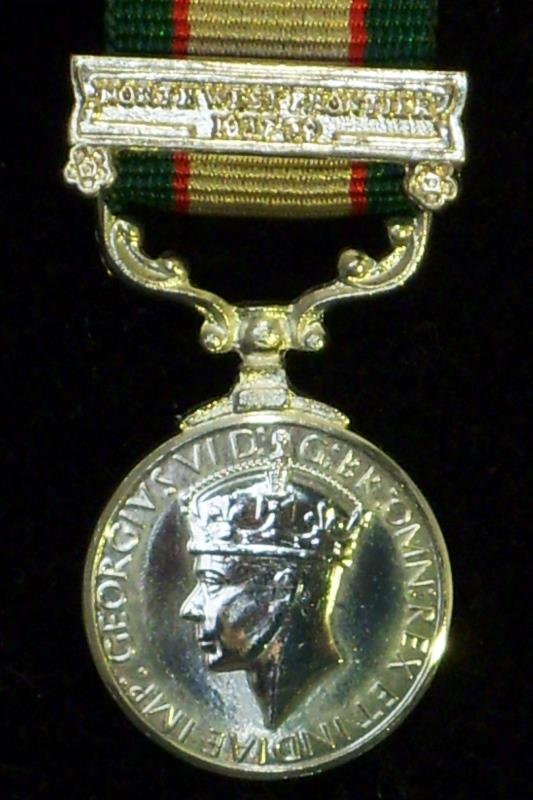 Worcestershire Medal Service: India General Service Medal - NWF 1937-39