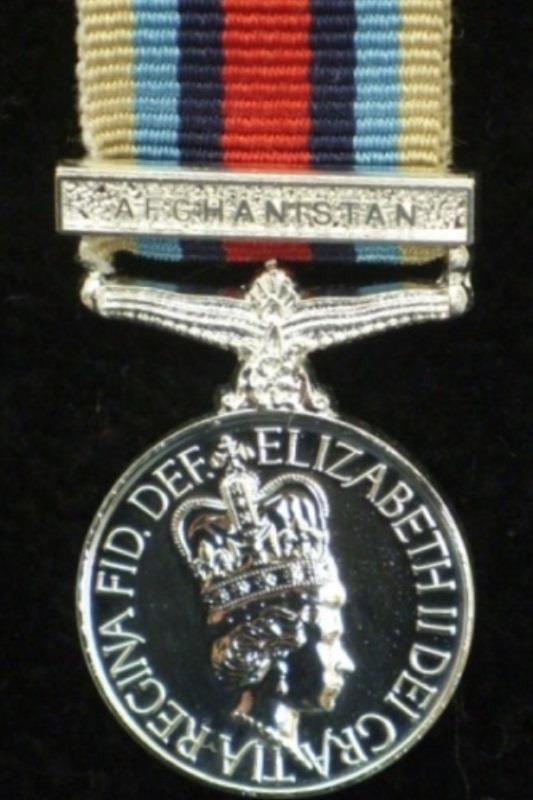 OSM with clasp Afghanistan