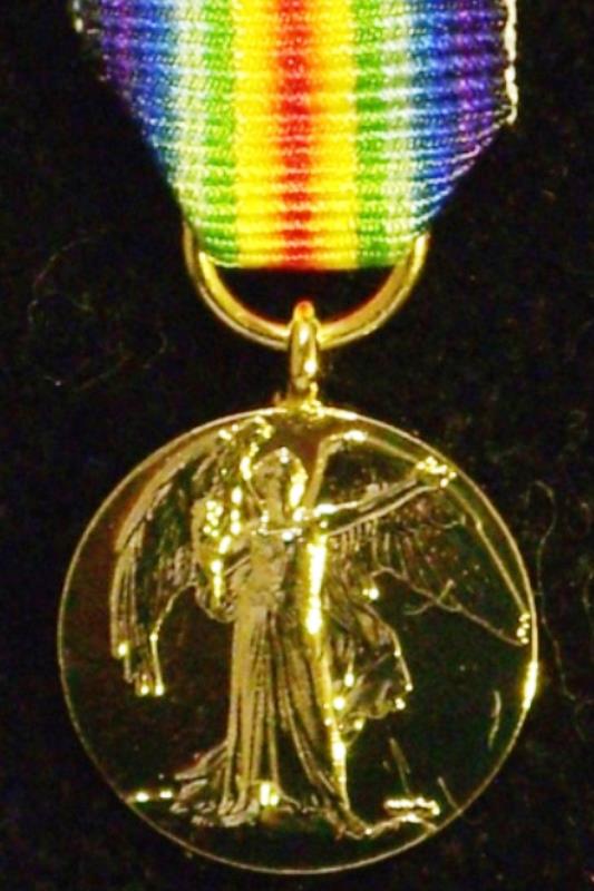 Victory Medal Miniature Medal