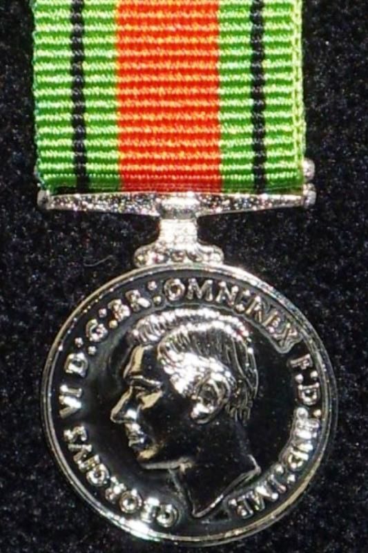 Defence Medal Miniature Medal