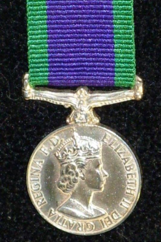 Worcestershire Medal Service: Campaign Service Medal (Silver)