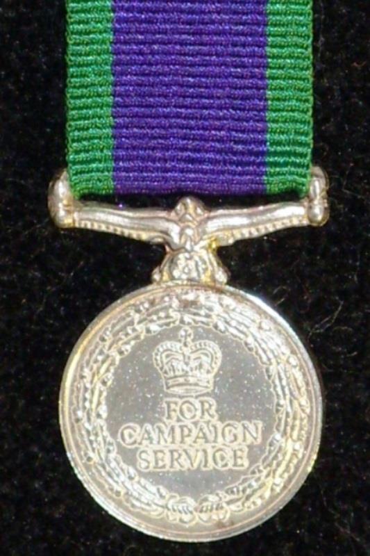 Campaign Service Medal (Silver)