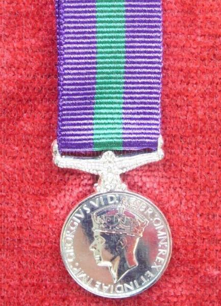 Worcestershire Medal Service: GSM (Army & RAF) 1918-62 GVI