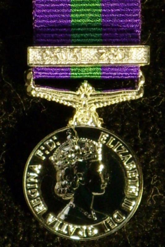 GSM with clasp Canal Zone Miniature Medal