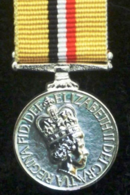 Worcestershire Medal Service: Iraq Medal (Op Telic)
