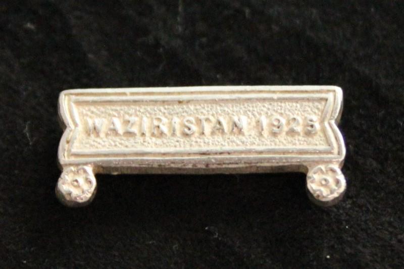 Worcestershire Medal Service: Clasp - Waziristan 1925