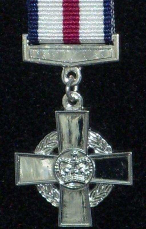 Conspicuous Gallantry Cross Miniature Medal