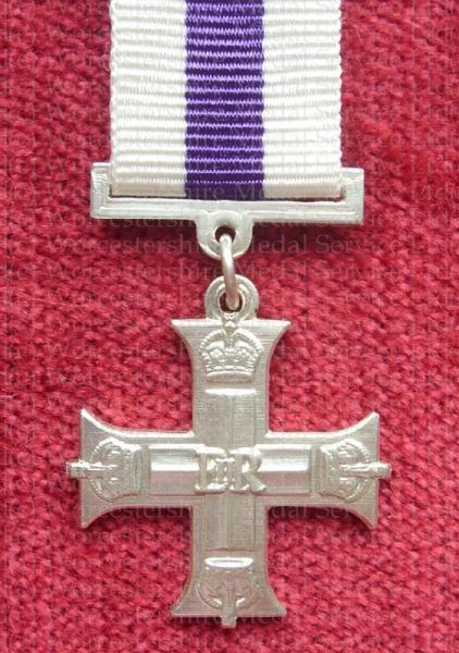 Worcestershire Medal Service: Military Cross  EIIR - sterling silver