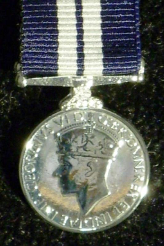 Distinguished Service Medal GVI Miniature Medal