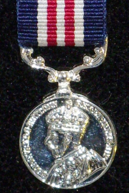 Military Medal GV (Crowned Head) Miniature Medal