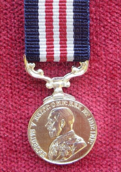 Military Medal GV Miniature Medal