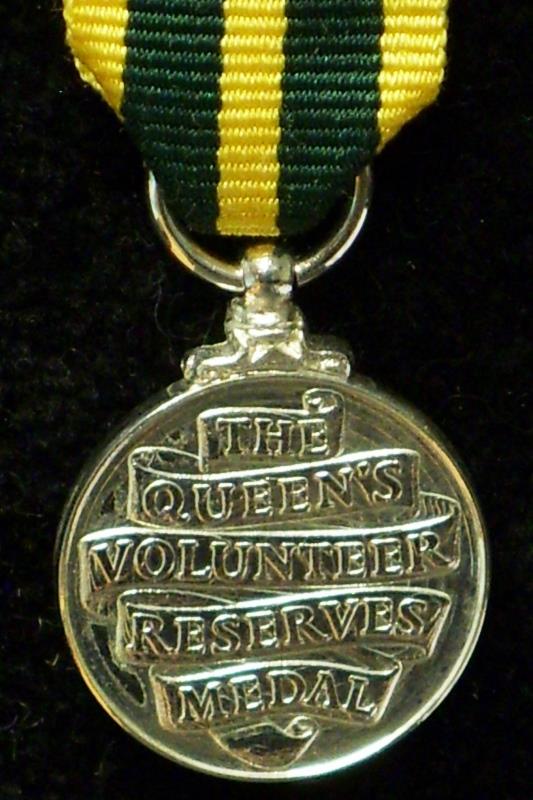 Queens Volunteer Reserves Medal