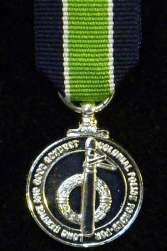 Colonial Police Long Service Medal EIIR