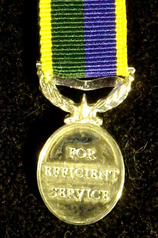 Efficiency Medal EIIR (1982)