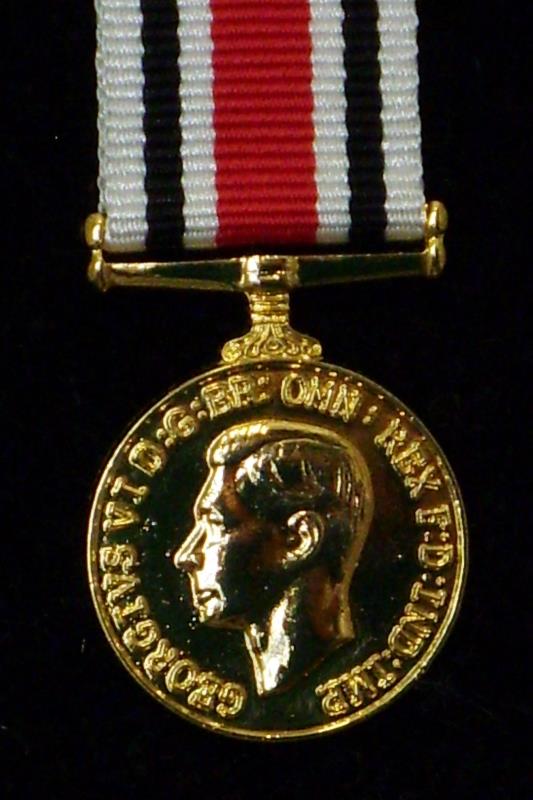 Special Constabulary GVI Miniature Medal