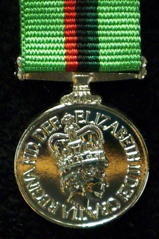 RUC Service Medal Miniature Medal