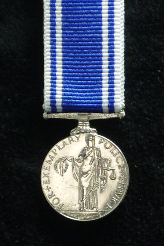 Police Long Service and Good Conduct Medal GV1