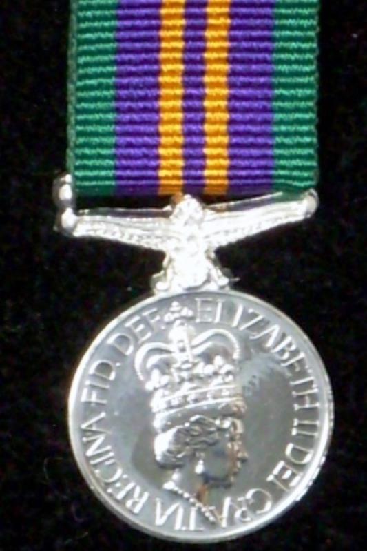 Accumulated Campaign Service Medal (2011) Miniature Medal