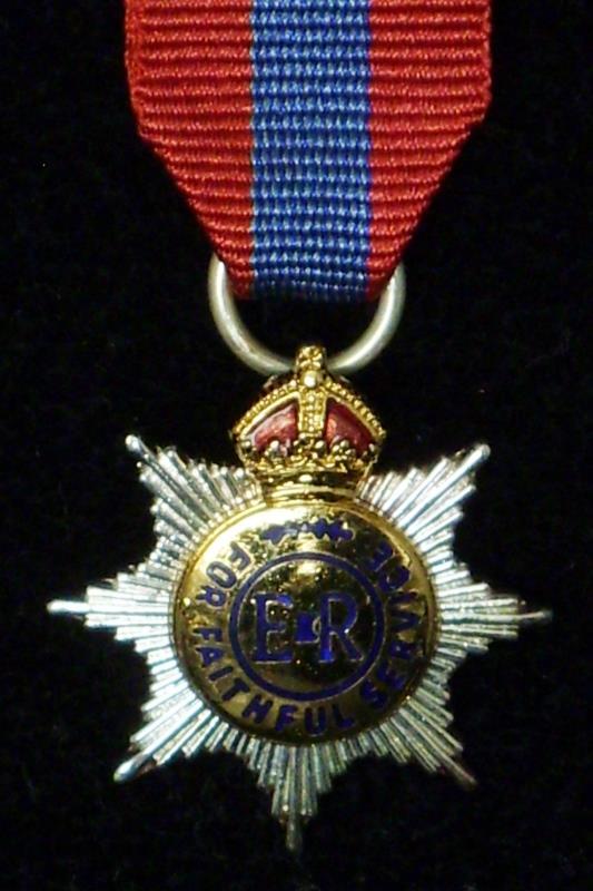 Worcestershire Medal Service: Imperial Service Order EIIR