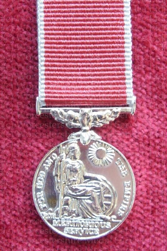 BEM - EIIR (Civil) Miniature Medal