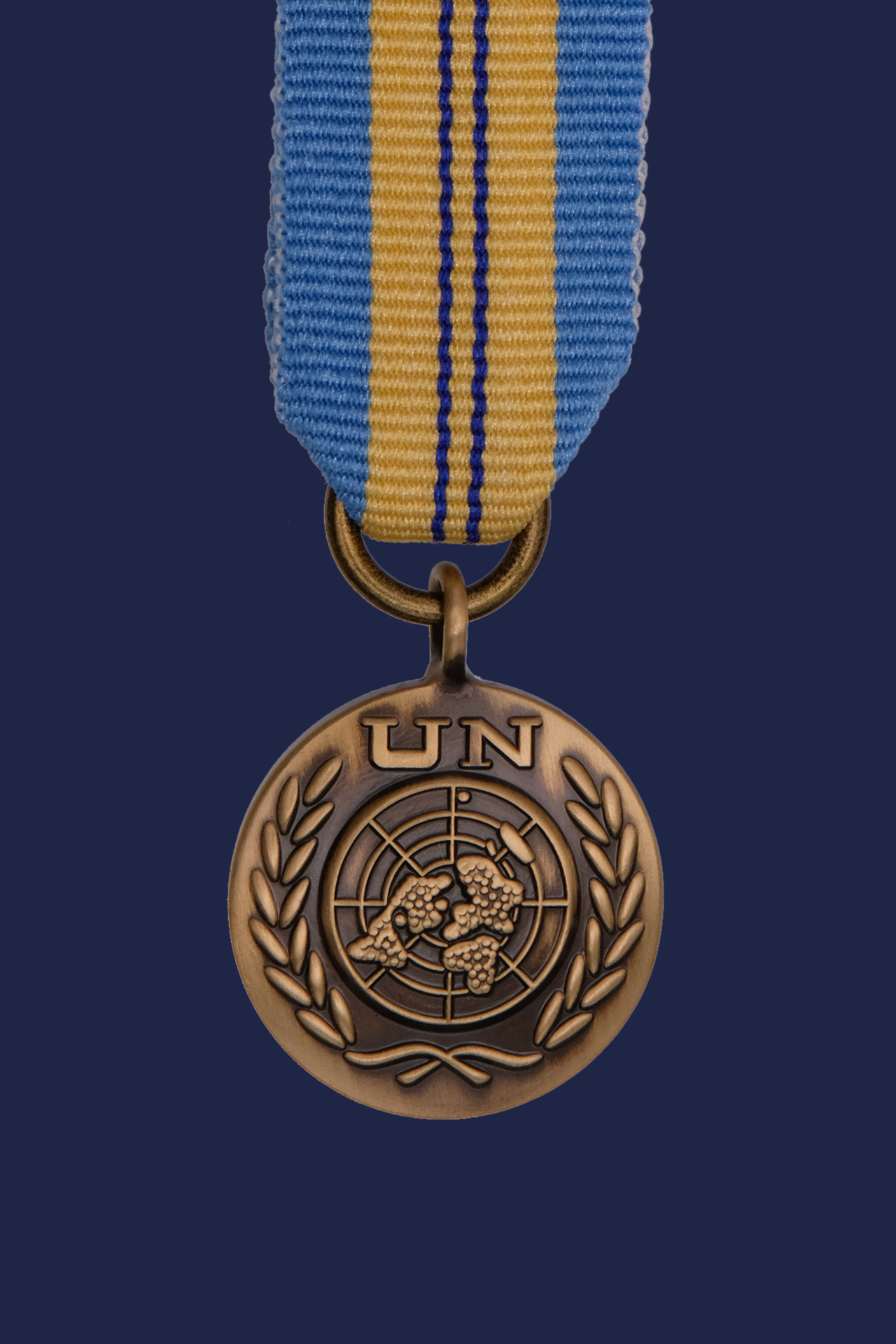 UN - Egypt, Israel 1973-79 (UNEF2) Miniature Medal