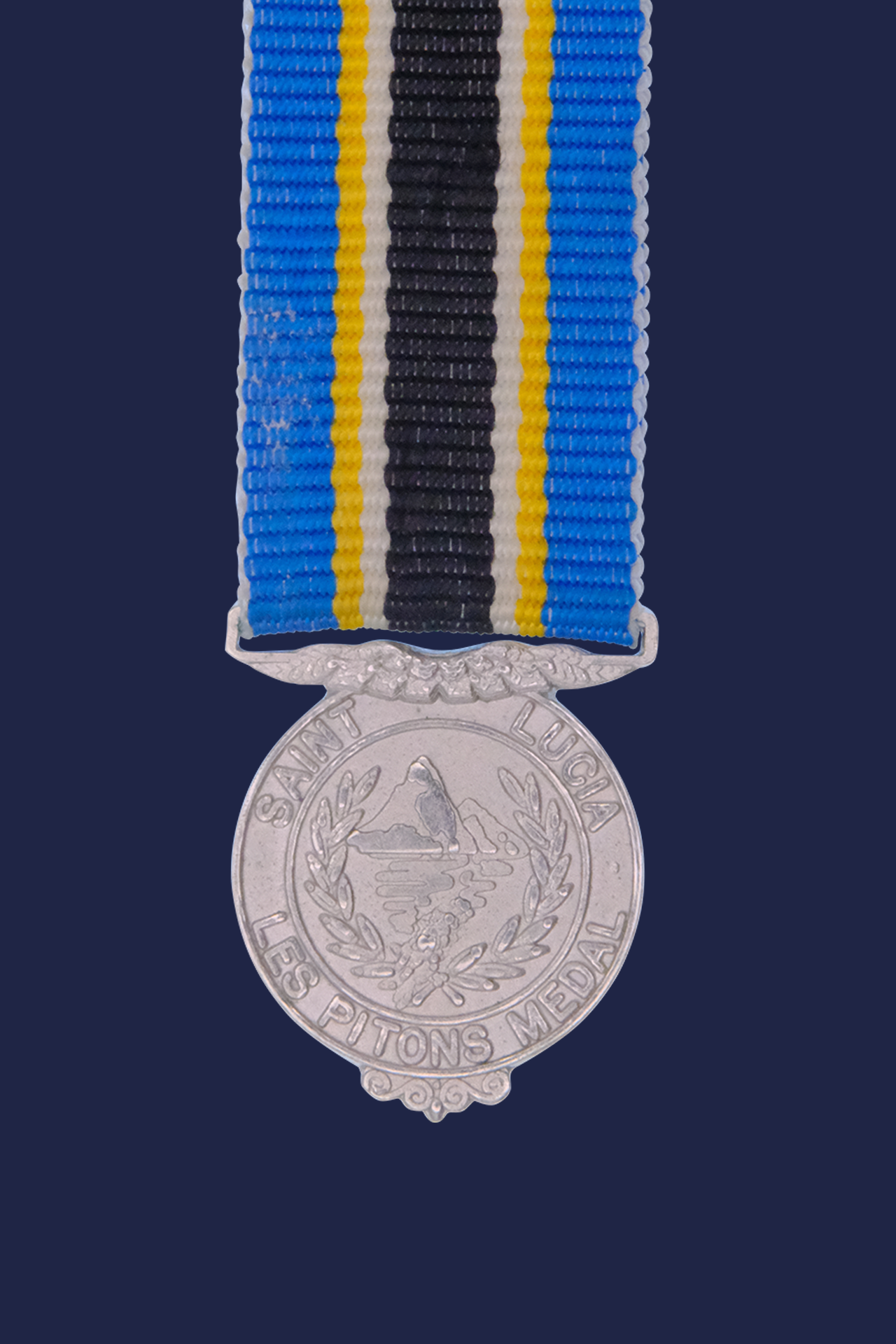 Worcestershire Medal Service: St Lucia - Les Pitons Medal (Silver)