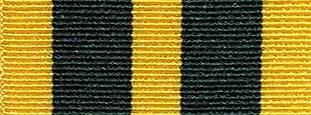 Queens Volunteer Reserves Medal Miniature Size Ribbon
