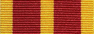 Queens Fire Service Medal Miniature Size Ribbon