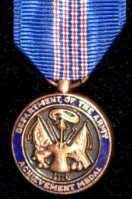 Worcestershire Medal Service: USA - Army Achievement (Civil)