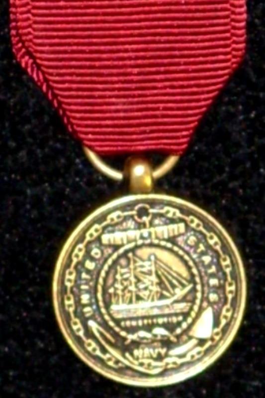 Worcestershire Medal Service: USA - Navy Good Conduct