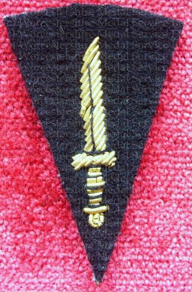 Worcestershire Medal Service: Commando Dagger (Black)