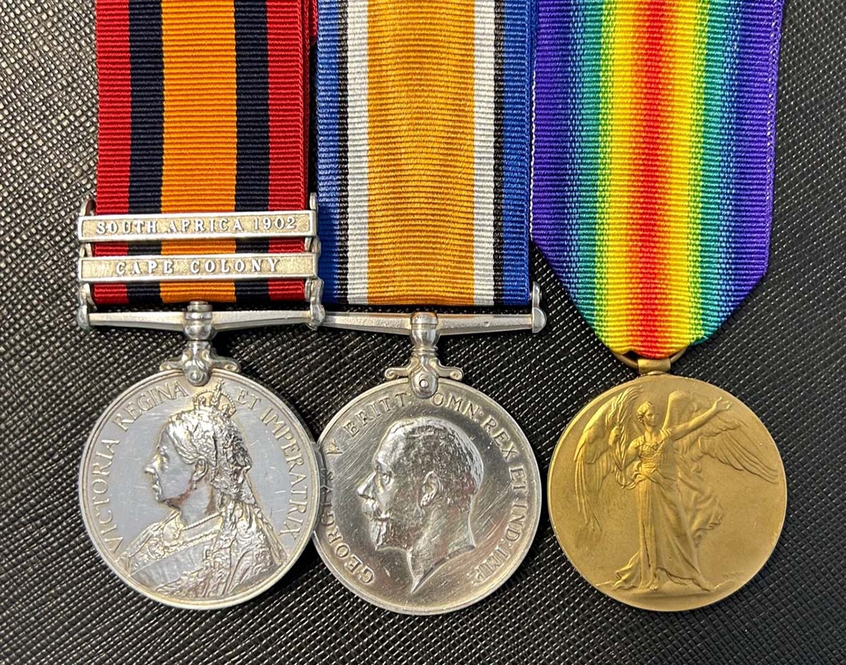 Worcestershire Medal Service: L/Sgt T Hood Leicester Regt