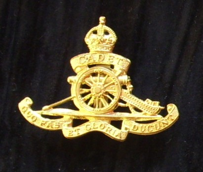 Worcestershire Medal Service: Royal Artillery Cadet KC