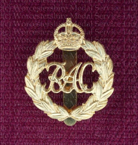 Worcestershire Medal Service: RAC Pre 1942