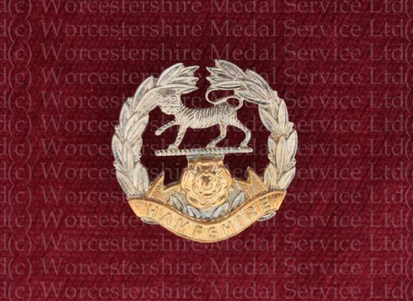 Worcestershire Medal Service: Hampshire Regiment