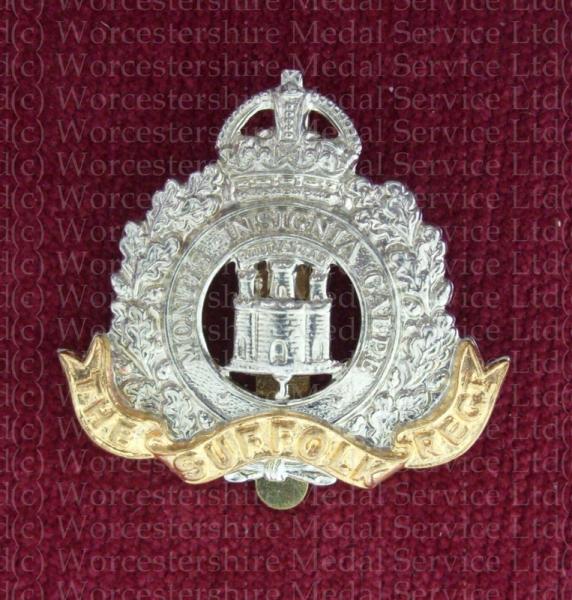 Worcestershire Medal Service: Suffolk Regiment KC