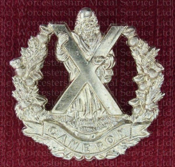 Worcestershire Medal Service: Cameron Highlanders