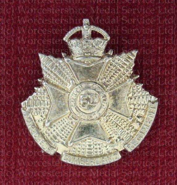 Worcestershire Medal Service: The Border Regt, 5th Bn Cumberland Regt
