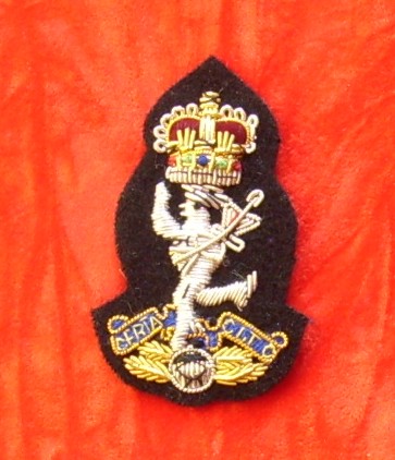 Worcestershire Medal Service: Royal Signals Officers Beret Badge