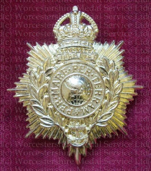 Worcestershire Medal Service: Royal Marines L.I. Helmet Plate