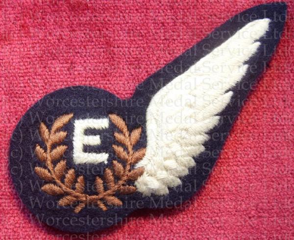Worcestershire Medal Service: RAF Half Wings - E