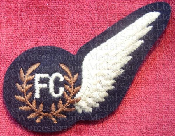 Worcestershire Medal Service: RAF Half Wings - FC