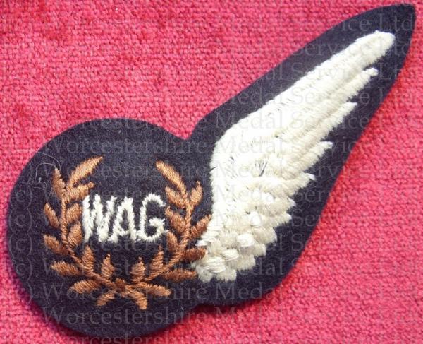 Worcestershire Medal Service: RAF Half Wings - WAG