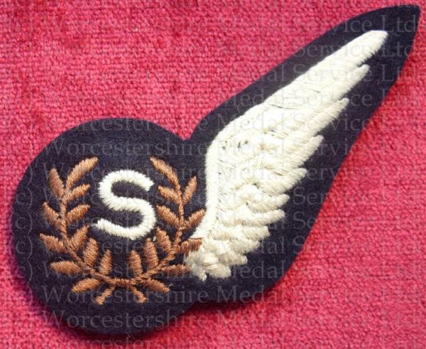 Worcestershire Medal Service: RAF Half Wings - S