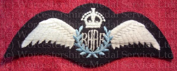 Worcestershire Medal Service: Royal Australian Air Force Pilots Wings KC