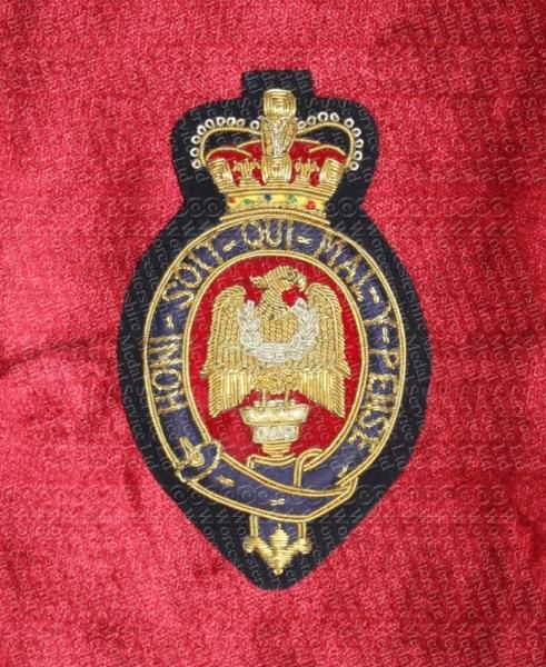 Worcestershire Medal Service: Blues & Royals Blazer Badge