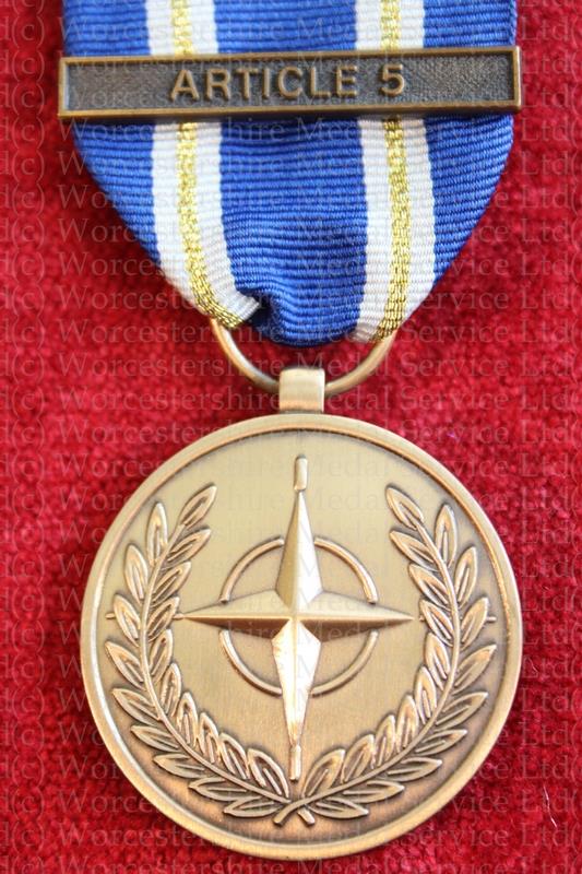 GENUINE NATO MEDAL FOR ACTIVE ENDEAVOUR IN NAMED BOX OF ISSUE EXCELLENT 