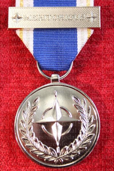 Worcestershire Medal Service: NATO - MSM with Meritorious Bar