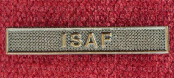 Worcestershire Medal Service: NATO Clasp - ISAF